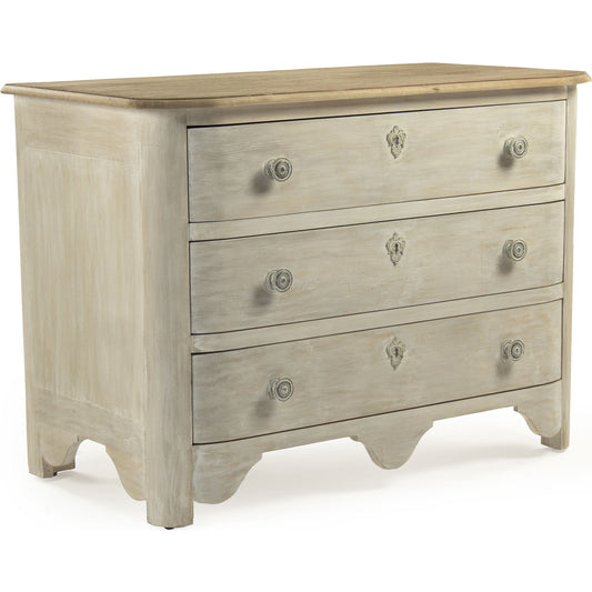 Patric Chest by Zentique in pine, poplar. Made from pine, poplar in a traditional style.