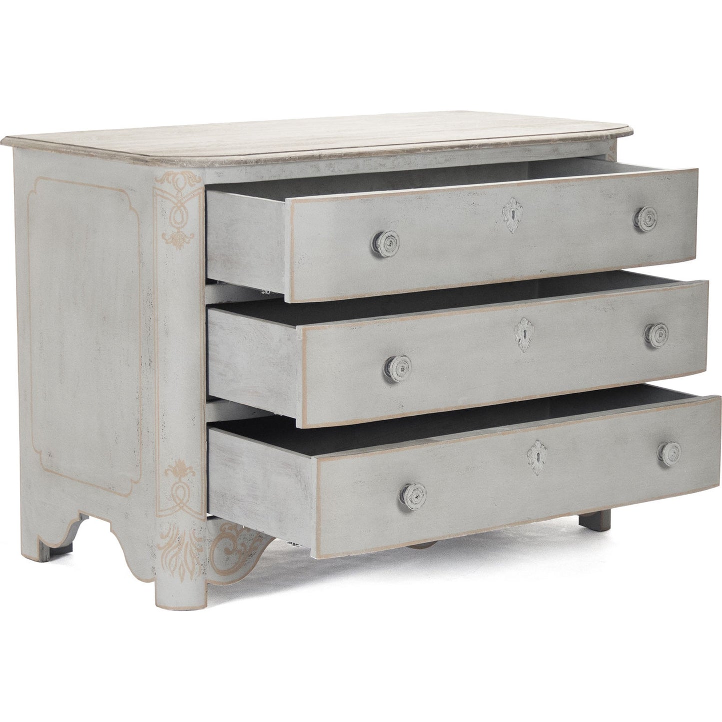 004 S-338034 | Additional Silo | Patric Chest by Zentique in pine, poplar. Made from pine, poplar in a traditional style.