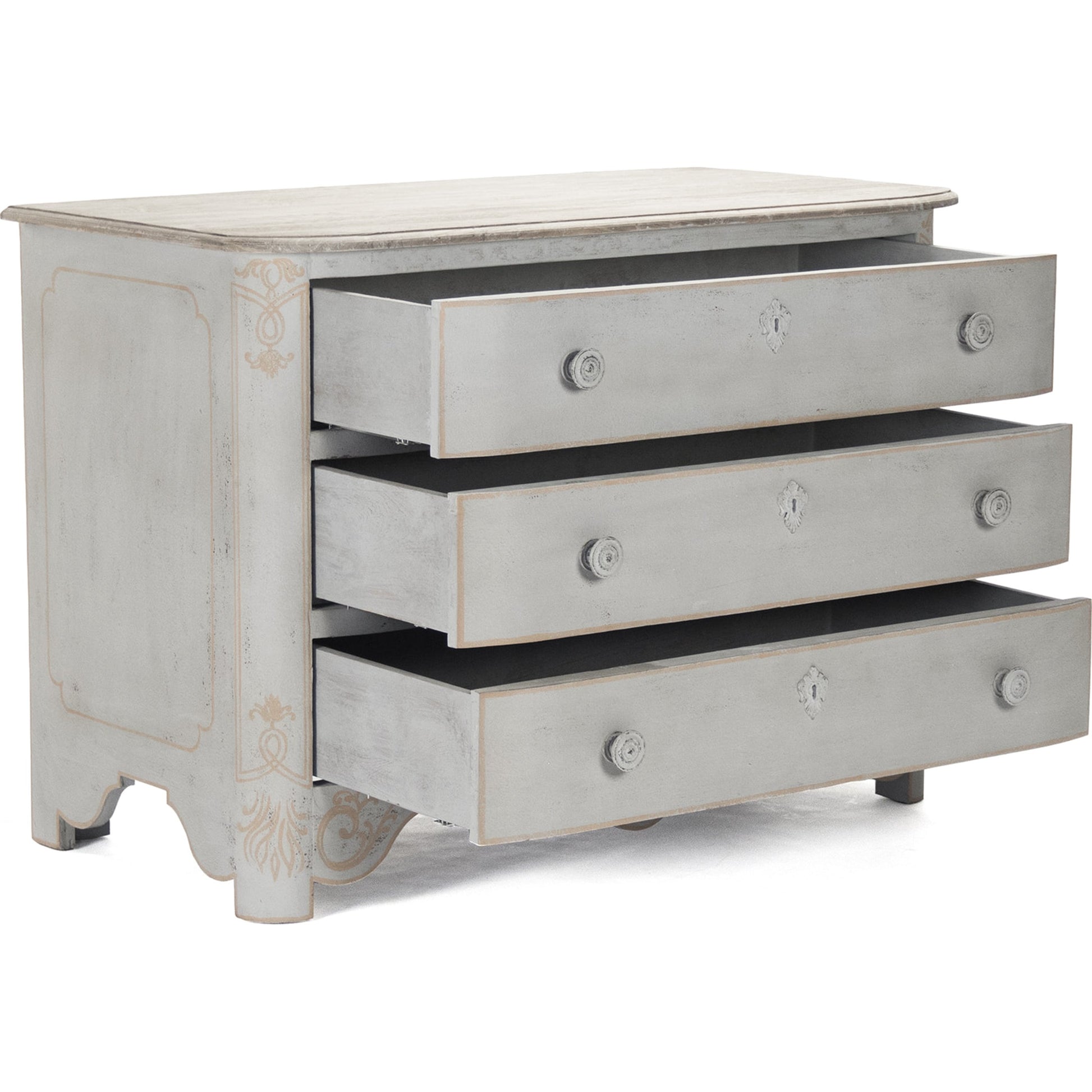 Patric Chest by Zentique in pine, poplar. Made from pine, poplar in a traditional style.