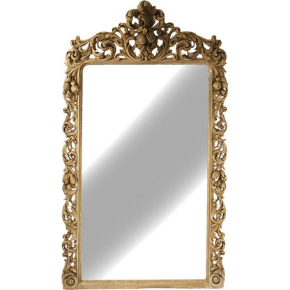 Estelle Mirror by Zentique in natural dry finish and chinese walnut. Made from chinese walnut in a traditional style.