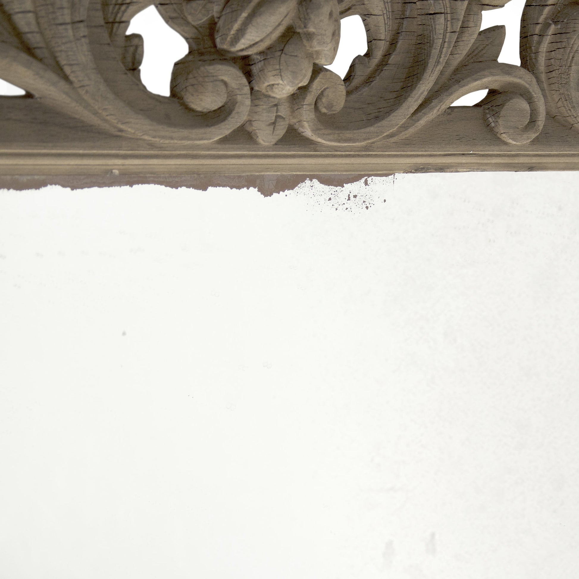 Estelle Mirror by Zentique in natural dry finish and chinese walnut. Made from chinese walnut in a traditional style.