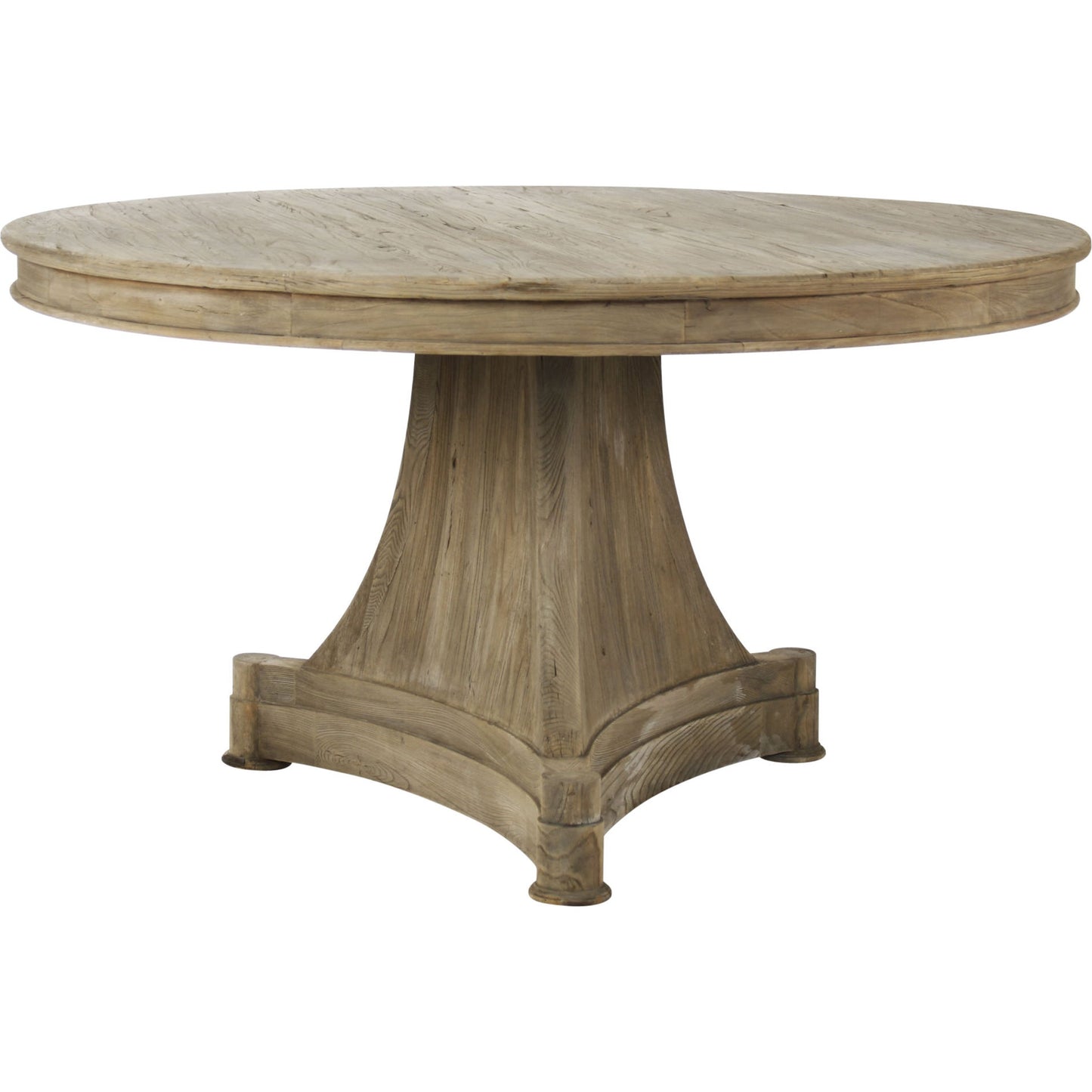 001 S-337356 | Primary Silo | Ignas Dining Table by Zentique in dry natural finish and elm. Made from elm in a cottage & farmhouse style.