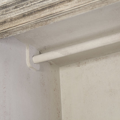 Gerald Cabinet by Zentique in weathered and pine, poplar. Made from pine, poplar in a traditional style.