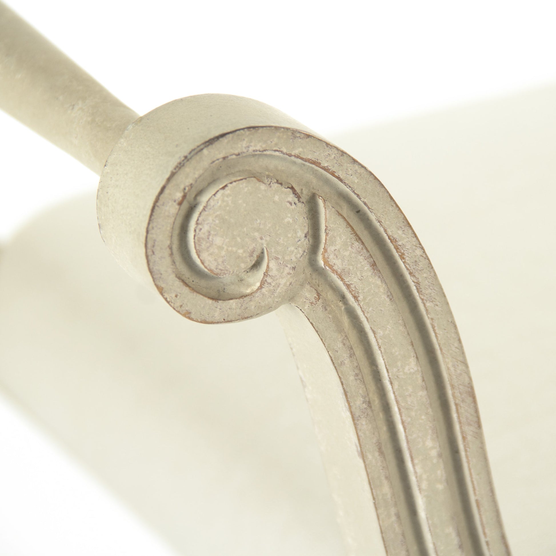 Beatrice Bench by Zentique in off-white linen and birch. Made from birch in a traditional style.