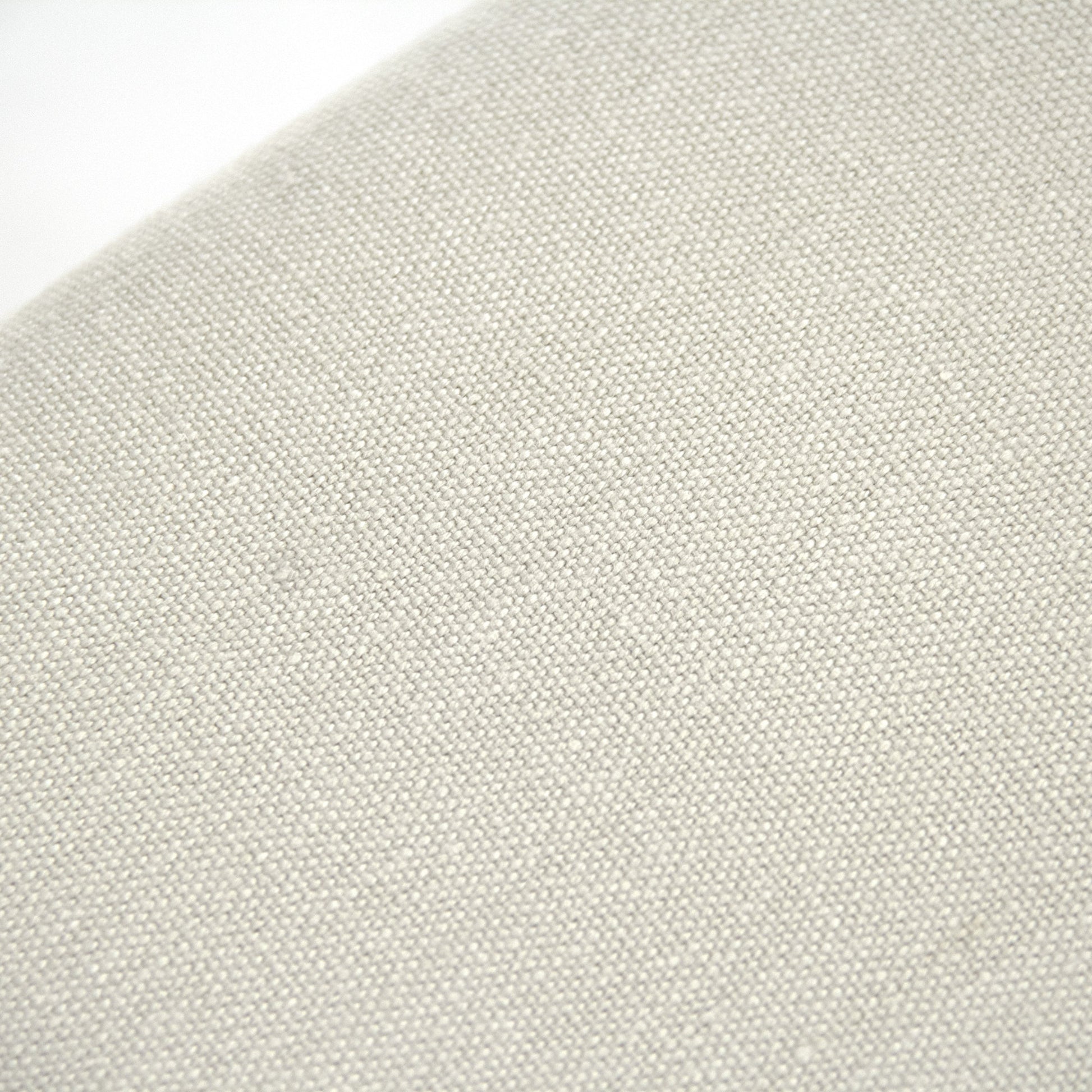 Beatrice Bench by Zentique in off-white linen and birch. Made from birch in a traditional style.