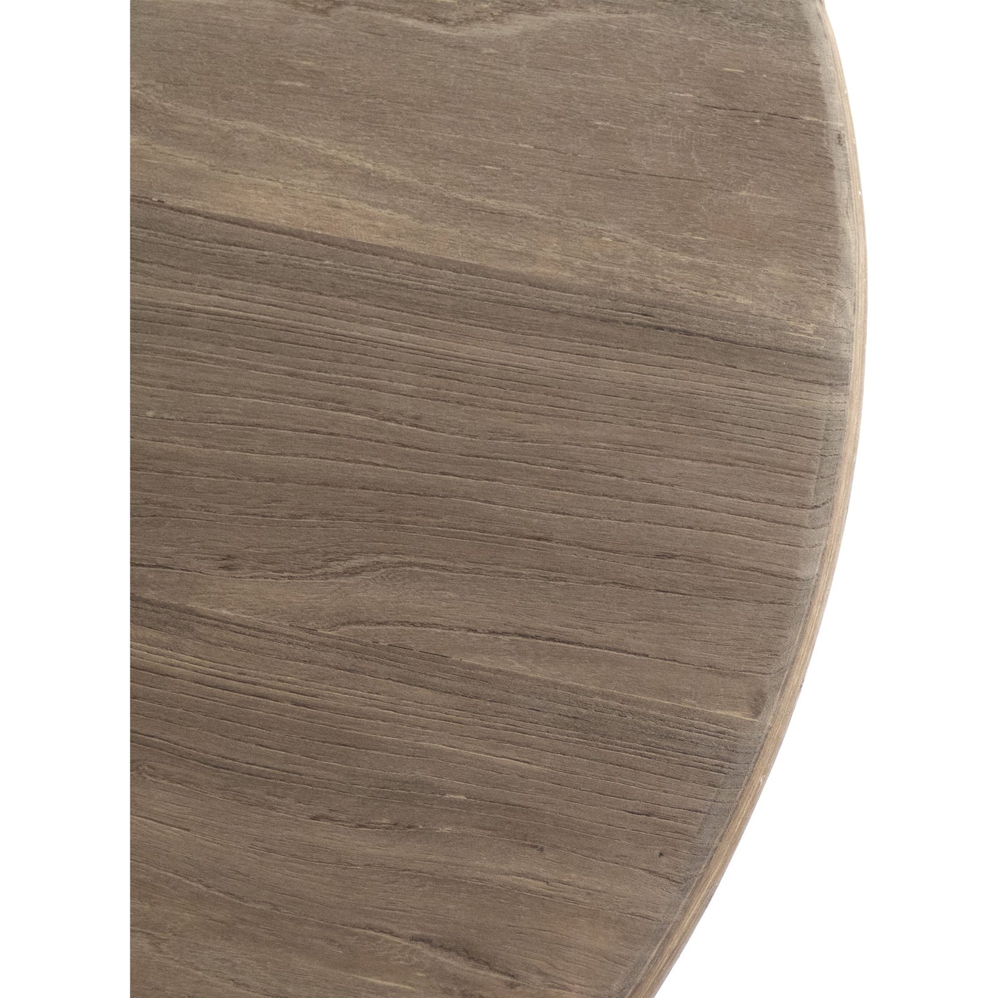 001 S-337444 | Closeup | Jesse Table by Zentique in natural top, distressed base and poplar, elm. Made from poplar, elm in a cottage & farmhouse style.