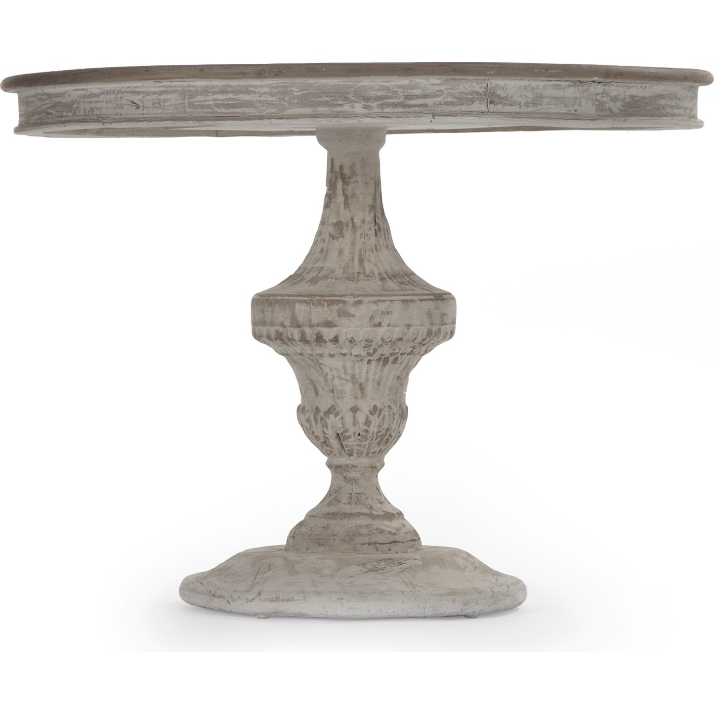 002 S-337444 | Additional Silo | Jesse Table by Zentique in natural top, distressed base and poplar, elm. Made from poplar, elm in a cottage & farmhouse style.