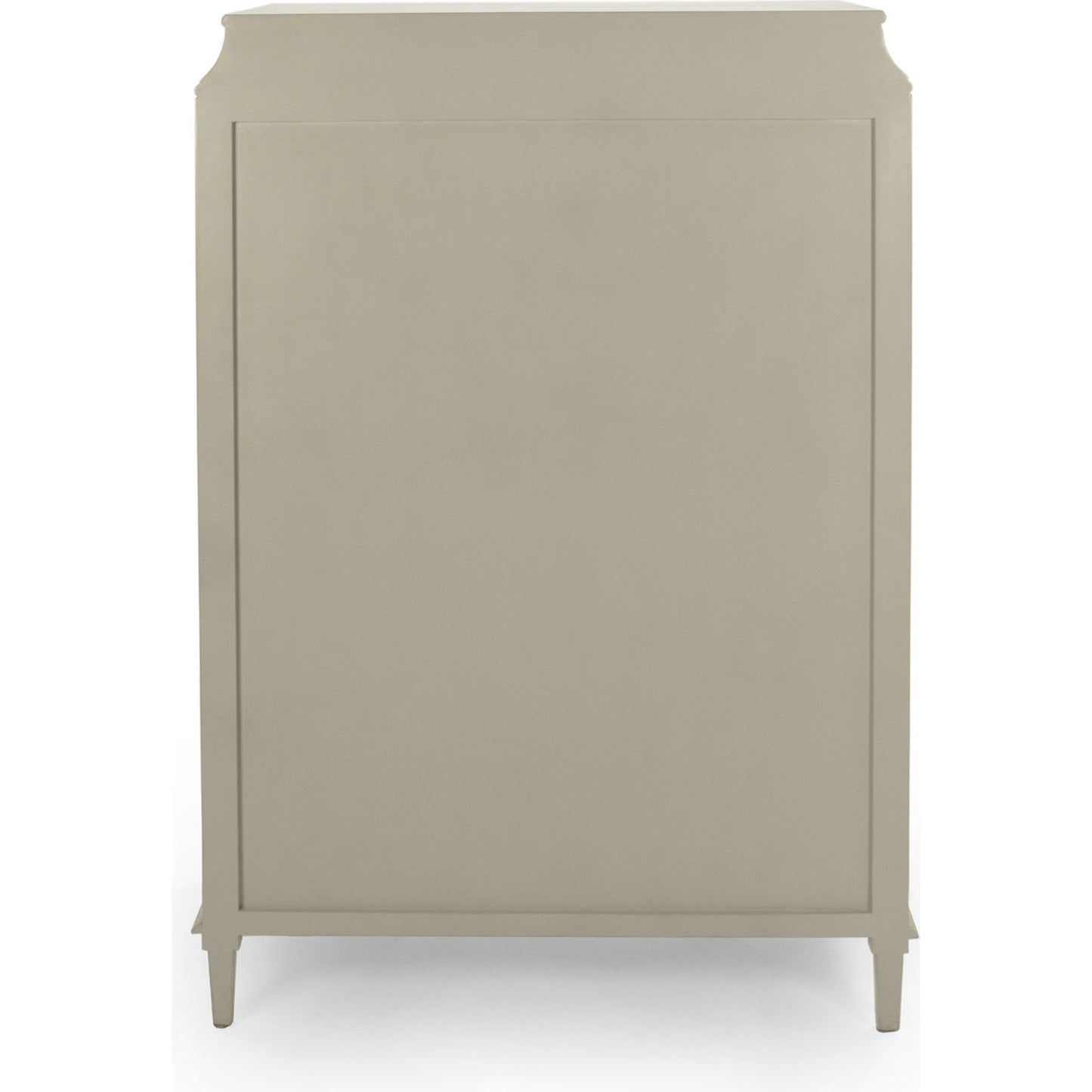 004 S-336568 | Closeup | Anjelica Dresser by Zentique in off-white, gold leaf and beech, plywood. Made from beech, plywood in a traditional style.