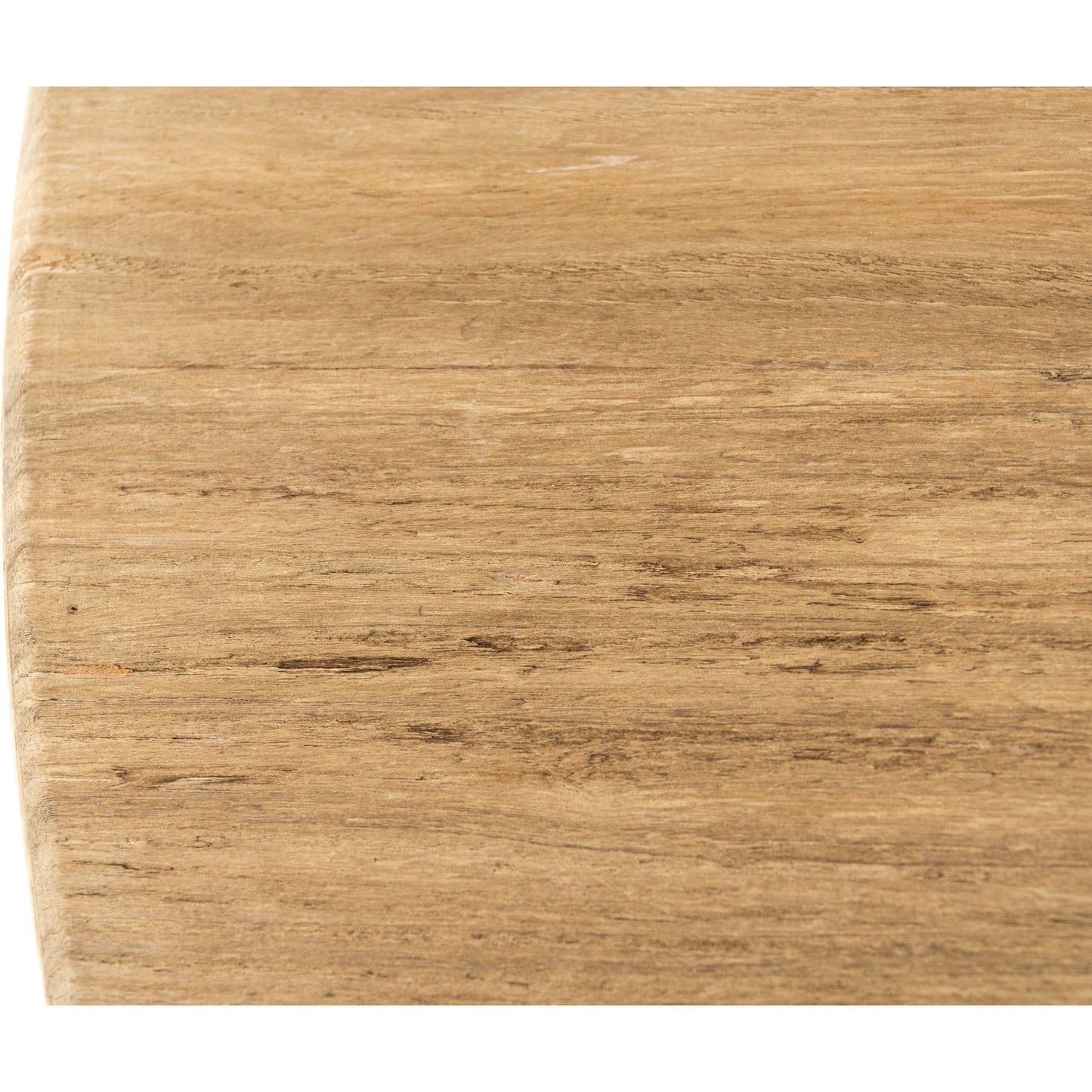 006 S-338143 | Closeup | Provence Dining Table by Zentique in natural top, distressed gray and elm. Made from elm in a traditional style.