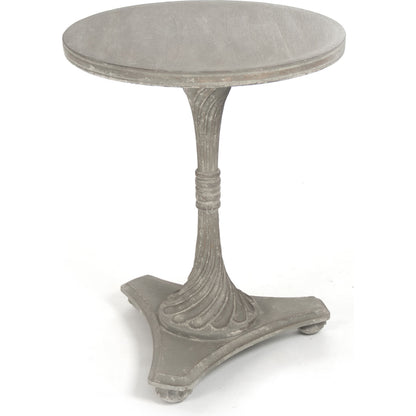 Merle Table by Zentique in distressed gray and elm, birch. Made from elm, birch in a cottage & farmhouse style.