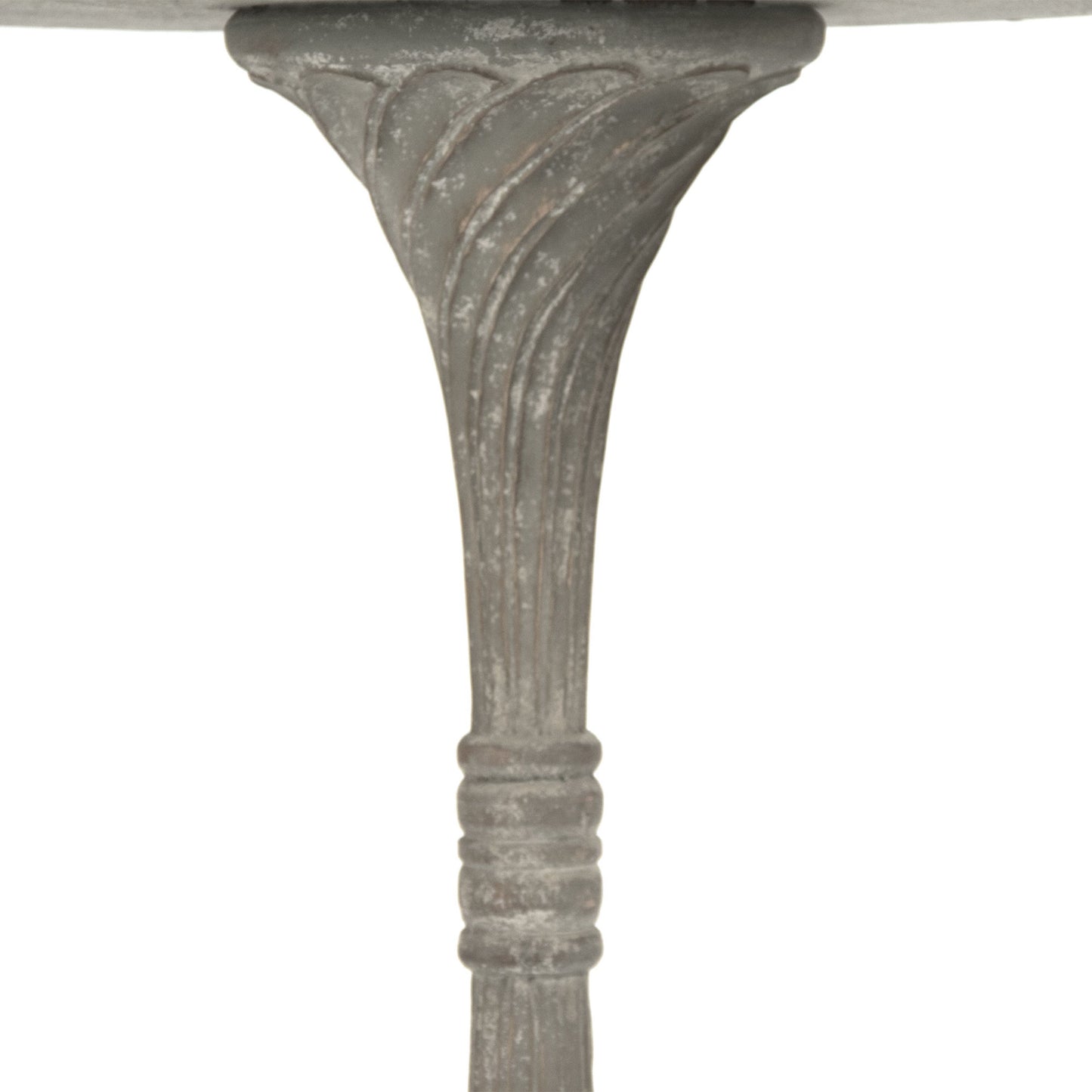 001 S-337839 | Closeup | Merle Table by Zentique in distressed gray and elm, birch. Made from elm, birch in a cottage & farmhouse style.