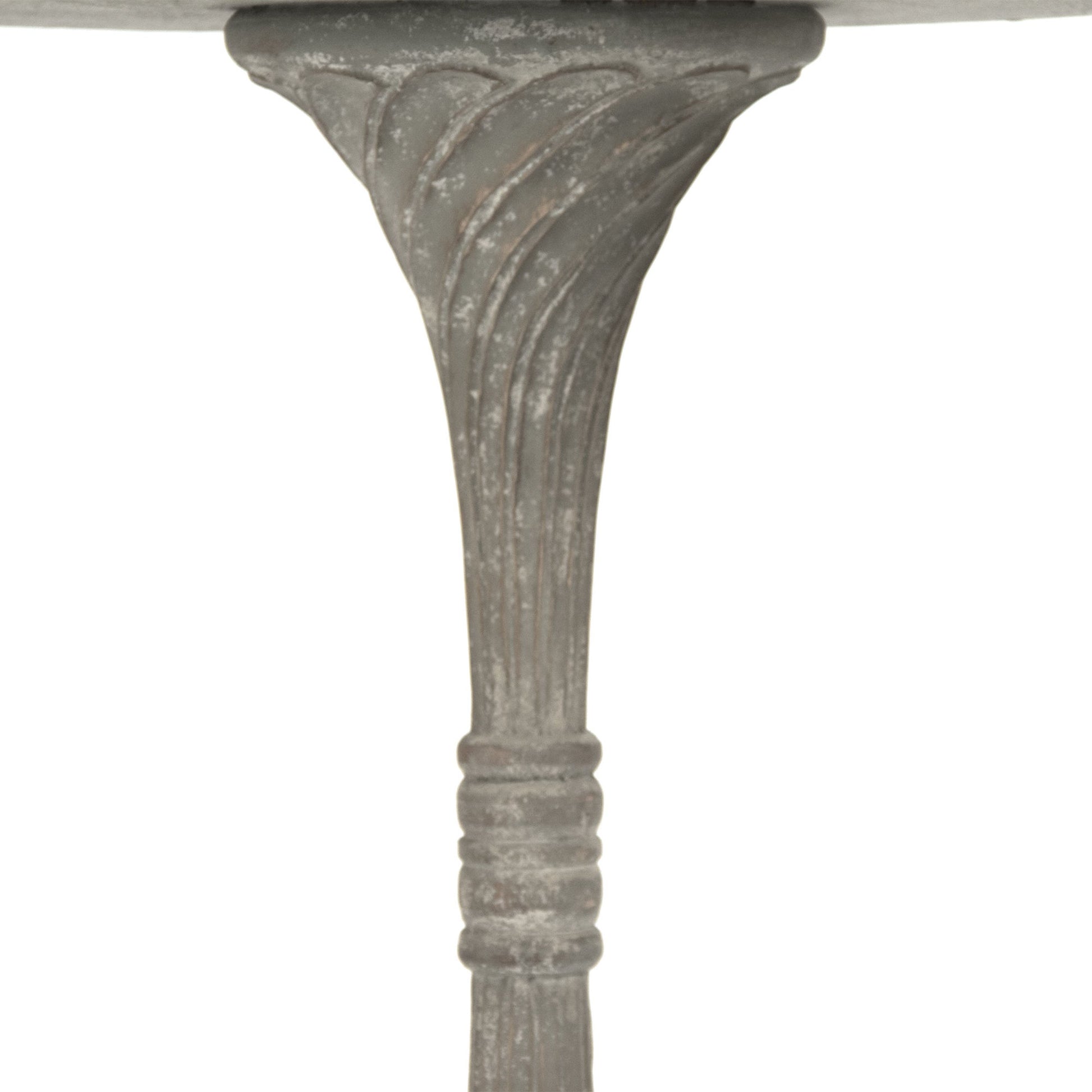Merle Table by Zentique in distressed gray and elm, birch. Made from elm, birch in a cottage & farmhouse style.