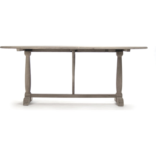 Arek Dining Table by Zentique in elm, plywood and elm, plywood. Made from elm, plywood in a cottage & farmhouse style.