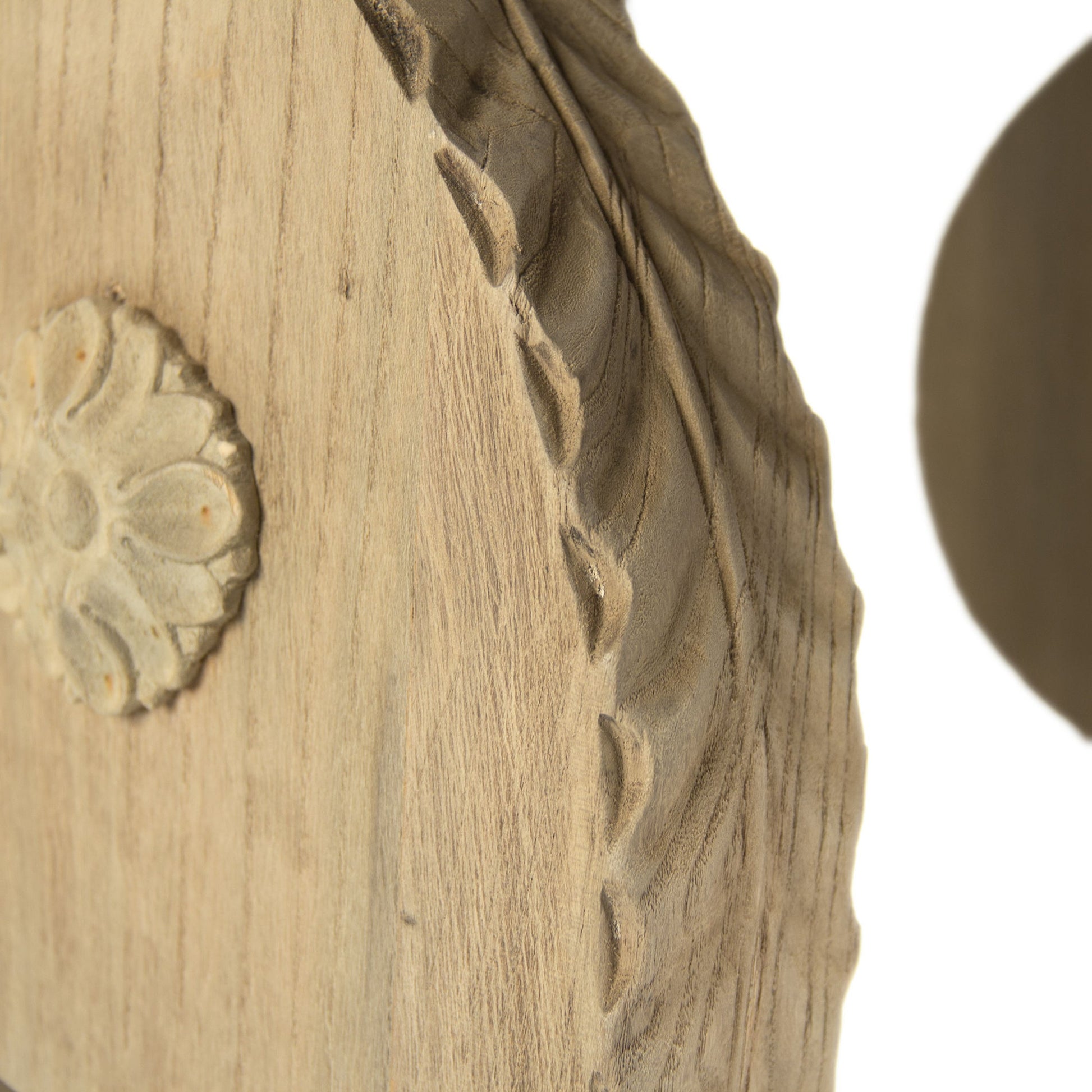 Beale Desk by Zentique in dry natural finish and wood. Made from wood in a transitional style.