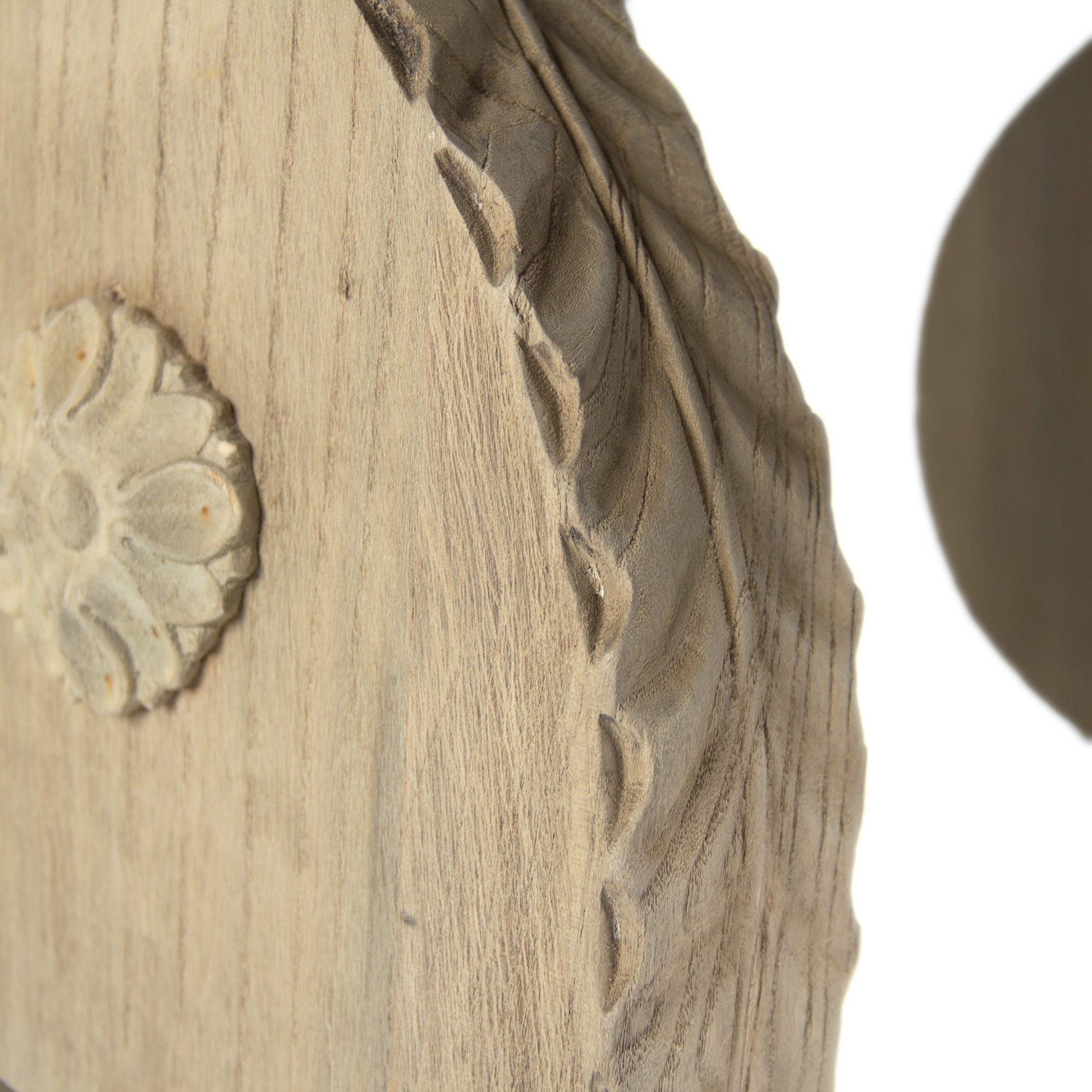 Beale Desk by Zentique in dry natural finish and wood. Made from wood in a transitional style.