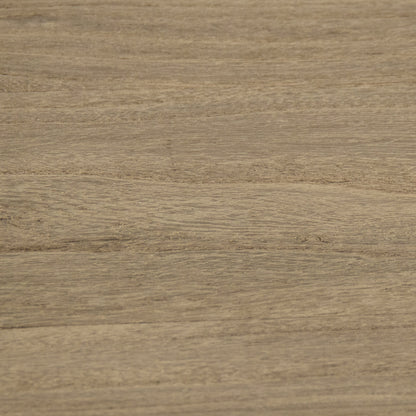 Bastian Dining Table by Zentique in distressed taupe, dry natural finish top and birch, elm, plywood. Made from elm, birch. plywood in a traditional style.