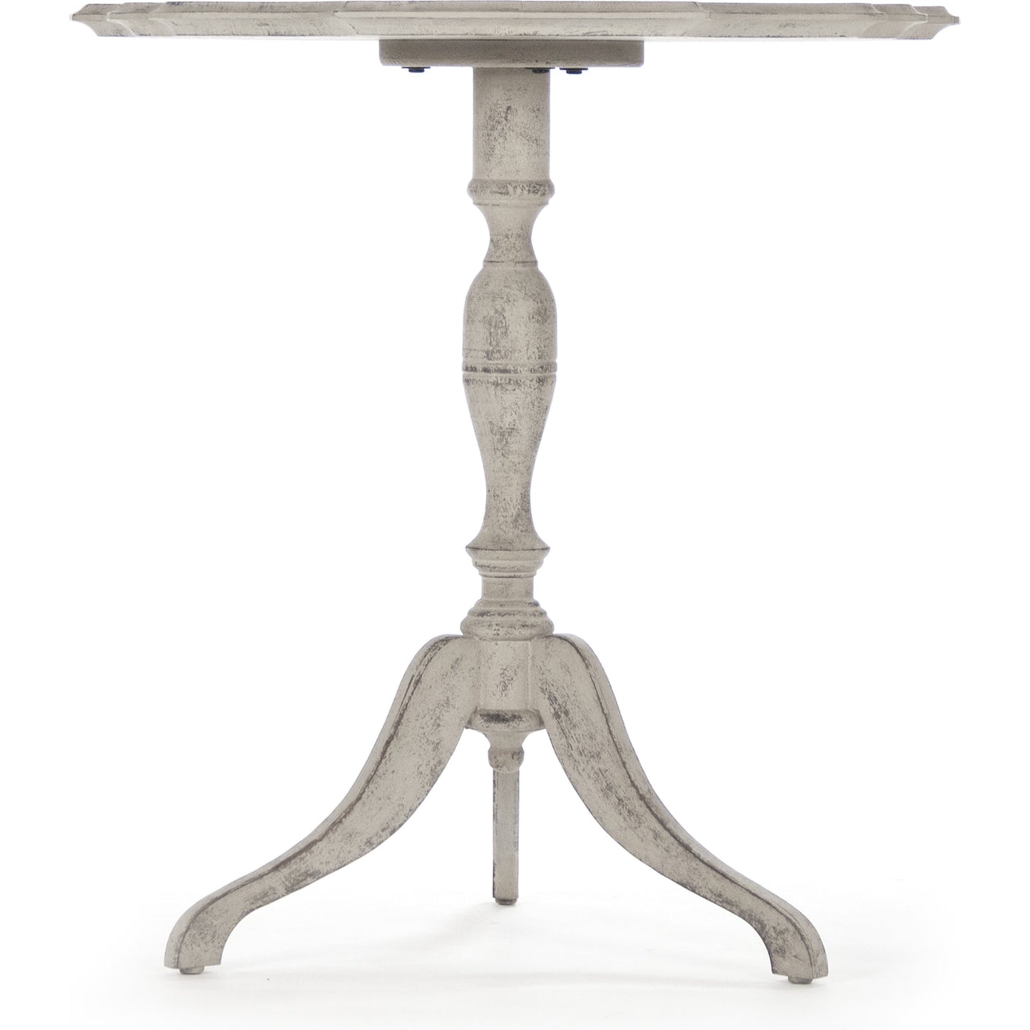 003 S-336669 | Additional Silo | Bart Side Table by Zentique in antique gray taupe and birch. Made from birch in a cottage & farmhouse style.