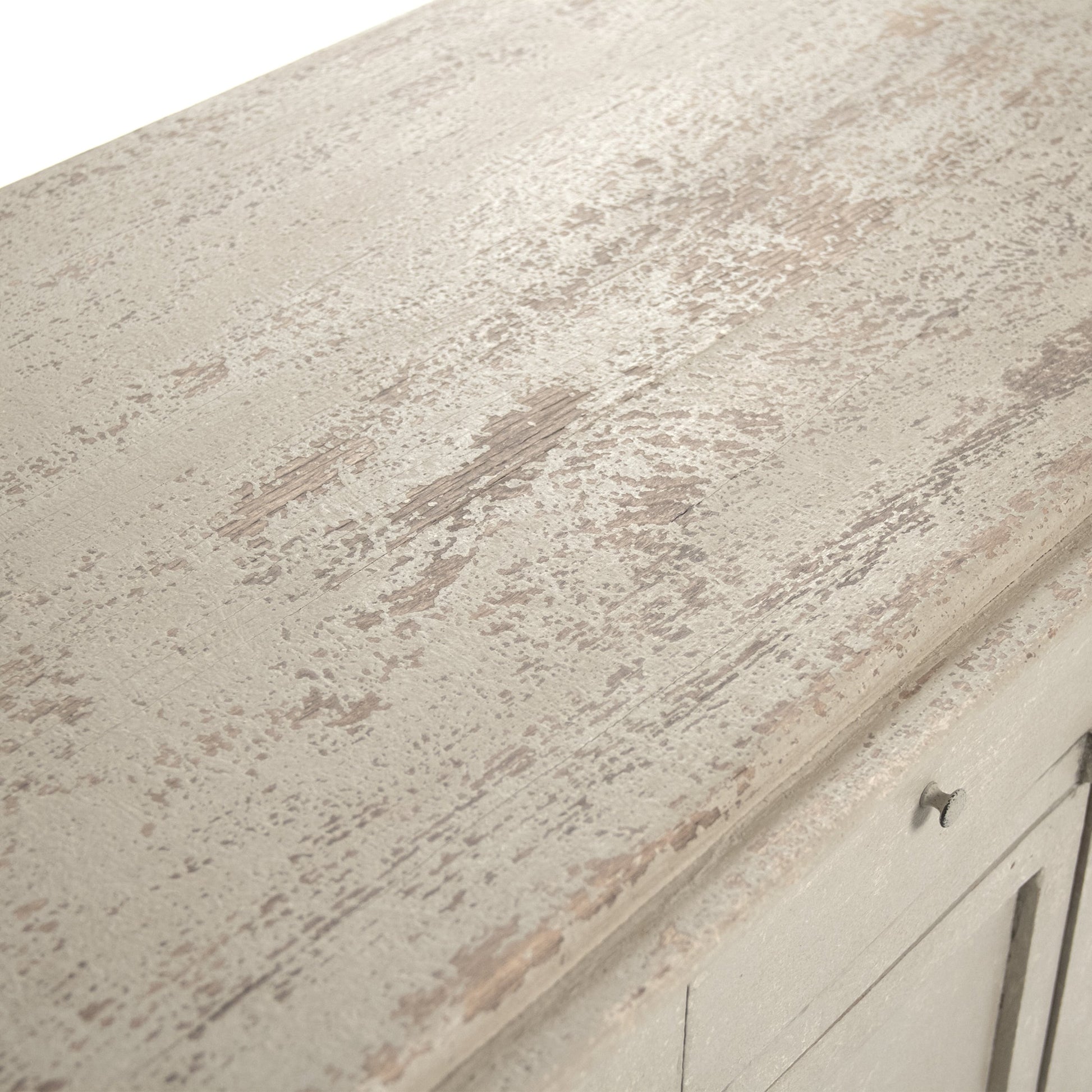 Danil Chest by Zentique in distressed top, antique beige base and pine, poplar. Made from pine, poplar in a traditional style.