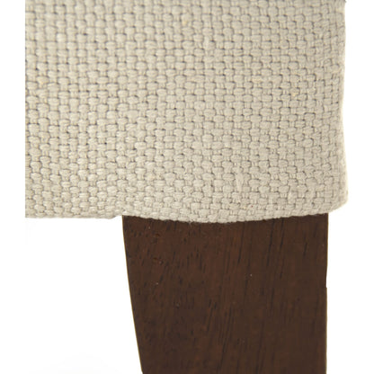 Eileen Sofa by Zentique in cream linen and birch, pine. Made from birch, pine in a transitional style.