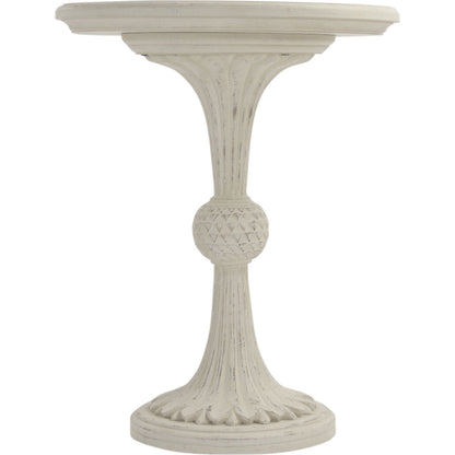 Fabiola End Table by Zentique in elm, birch, plywood. Made from elm, birch, plywood in a traditional style.
