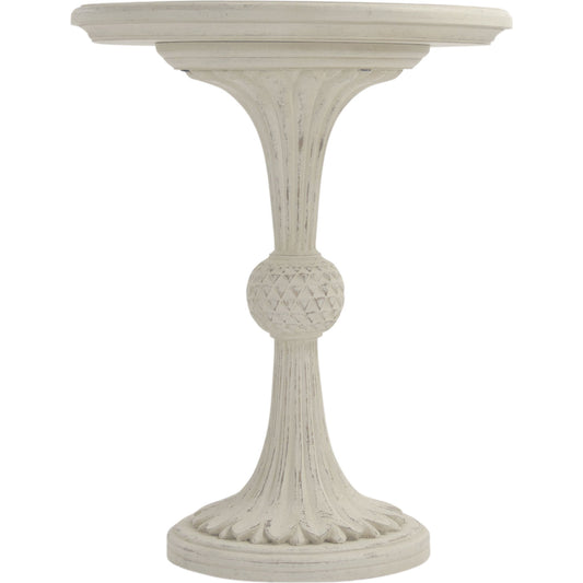 Fabiola End Table by Zentique in elm, birch, plywood. Made from elm, birch, plywood in a traditional style.