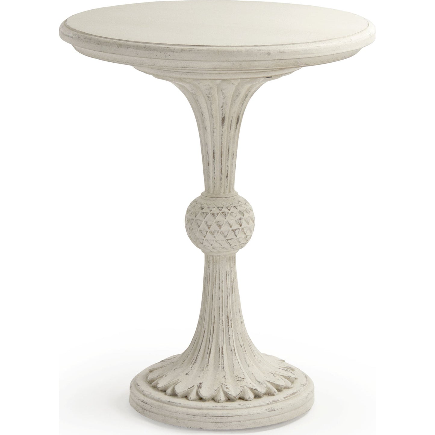 007 S-337130 | Primary Silo | Fabiola End Table by Zentique in elm, birch, plywood. Made from elm, birch, plywood in a traditional style.