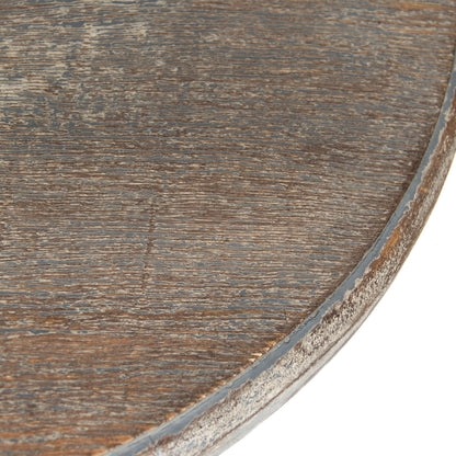Fabiola End Table by Zentique in elm, birch, plywood. Made from elm, birch, plywood in a traditional style.