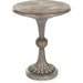 Fabiola End Table by Zentique in elm, birch, plywood. Made from elm, birch, plywood in a traditional style.