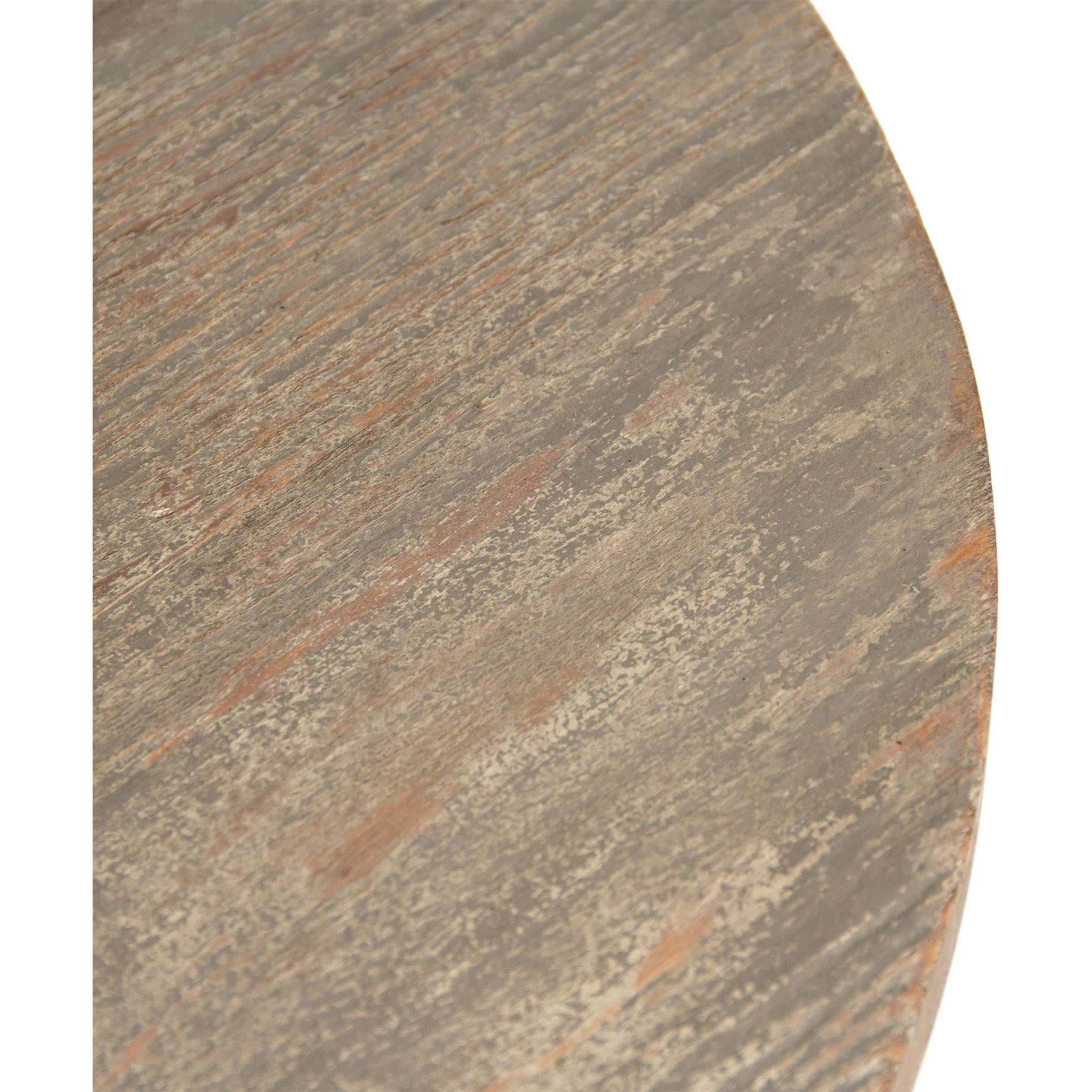 Esme End Table by Zentique in distressed moss gray and birch, plywood. Made from birch, plywood in a traditional style.