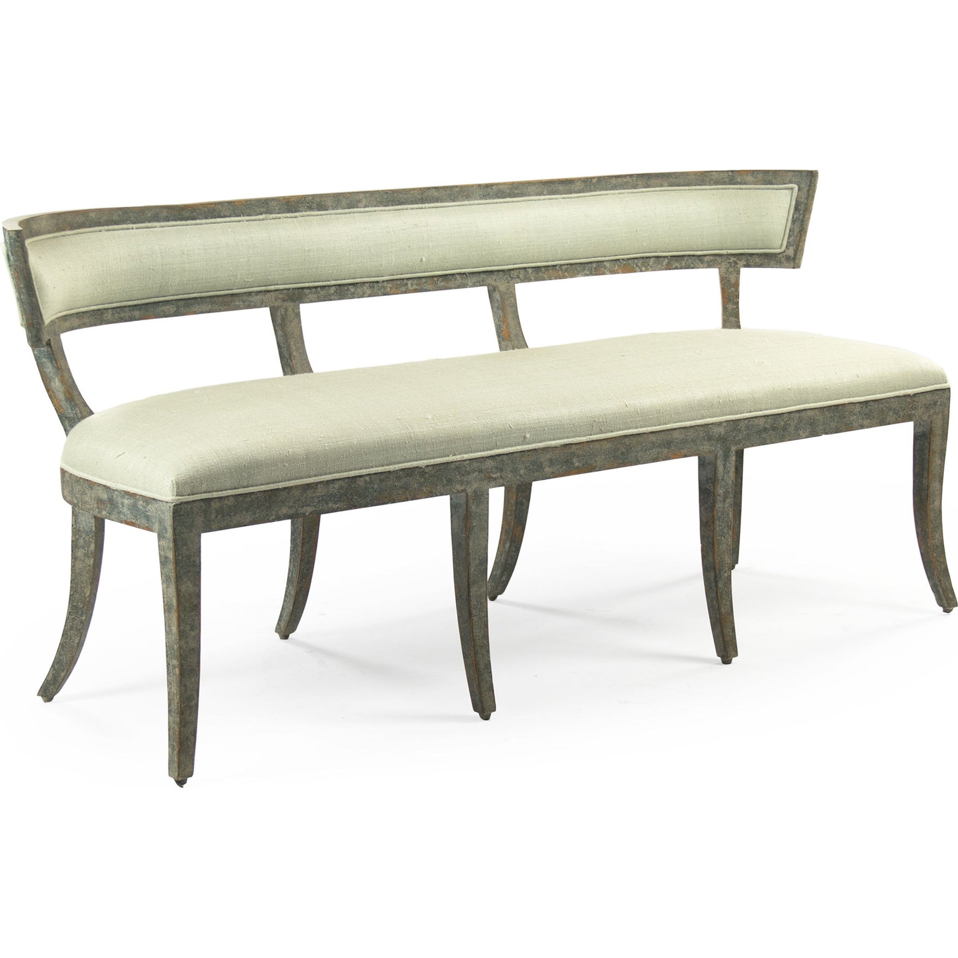 Lorand Bench by Zentique in birch. Made from birch in a traditional style.