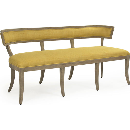 Lorand Bench by Zentique in birch. Made from birch in a traditional style.