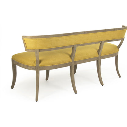 Lorand Bench by Zentique in birch. Made from birch in a traditional style.