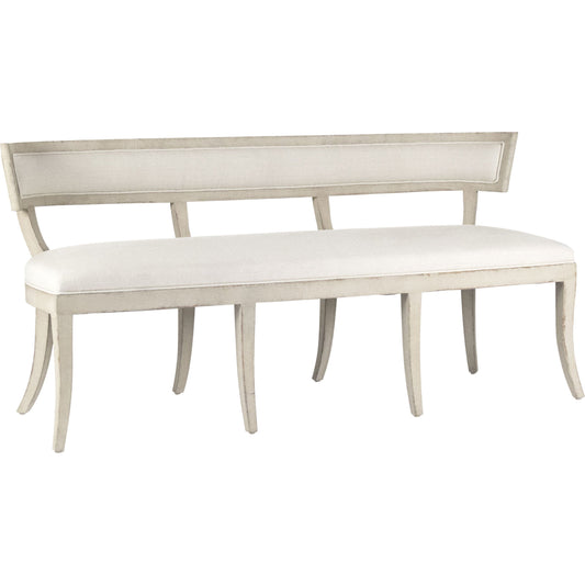 Lorand Bench by Zentique in birch. Made from birch in a traditional style.