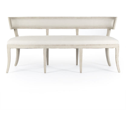 Lorand Bench by Zentique in birch. Made from birch in a traditional style.