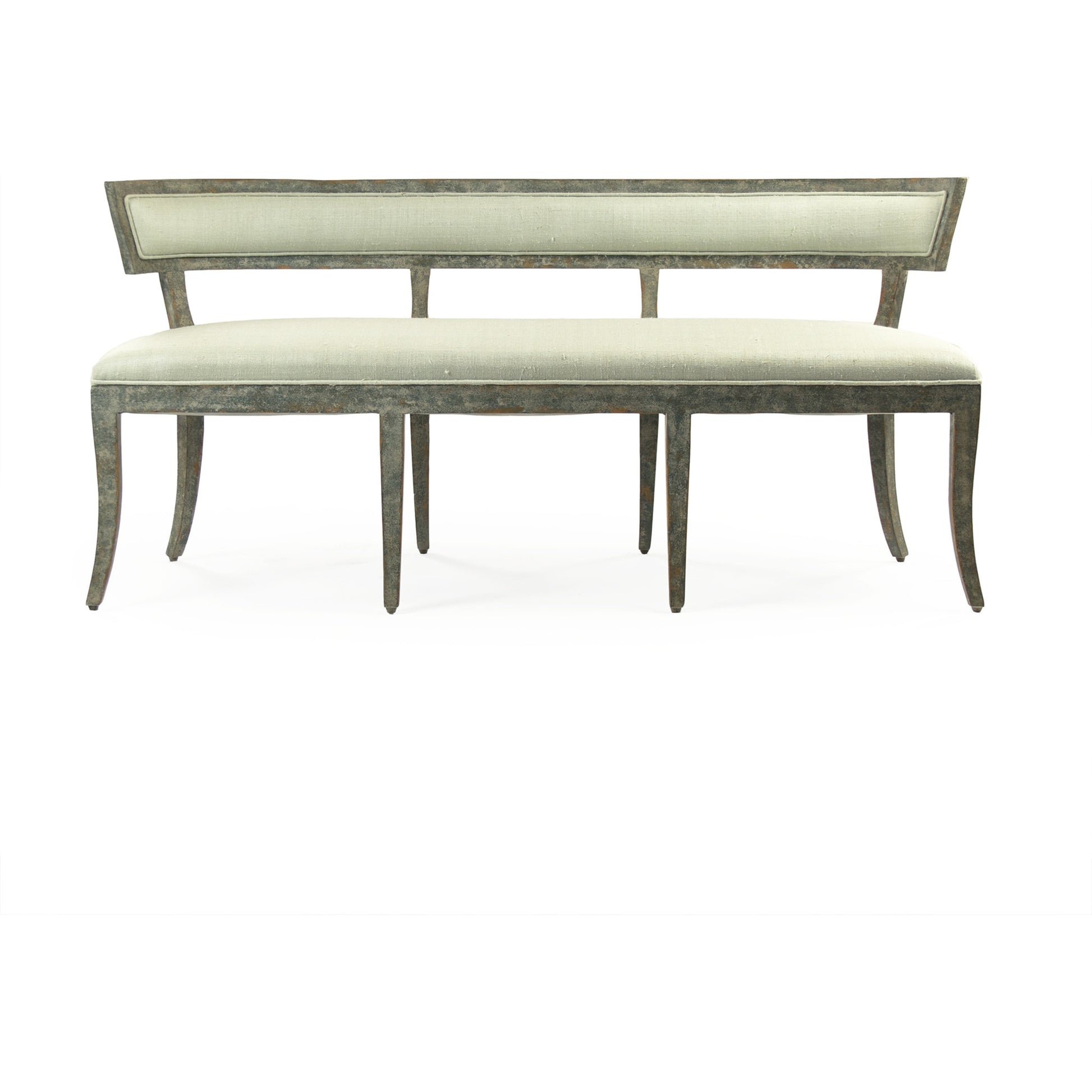 Lorand Bench by Zentique in birch. Made from birch in a traditional style.