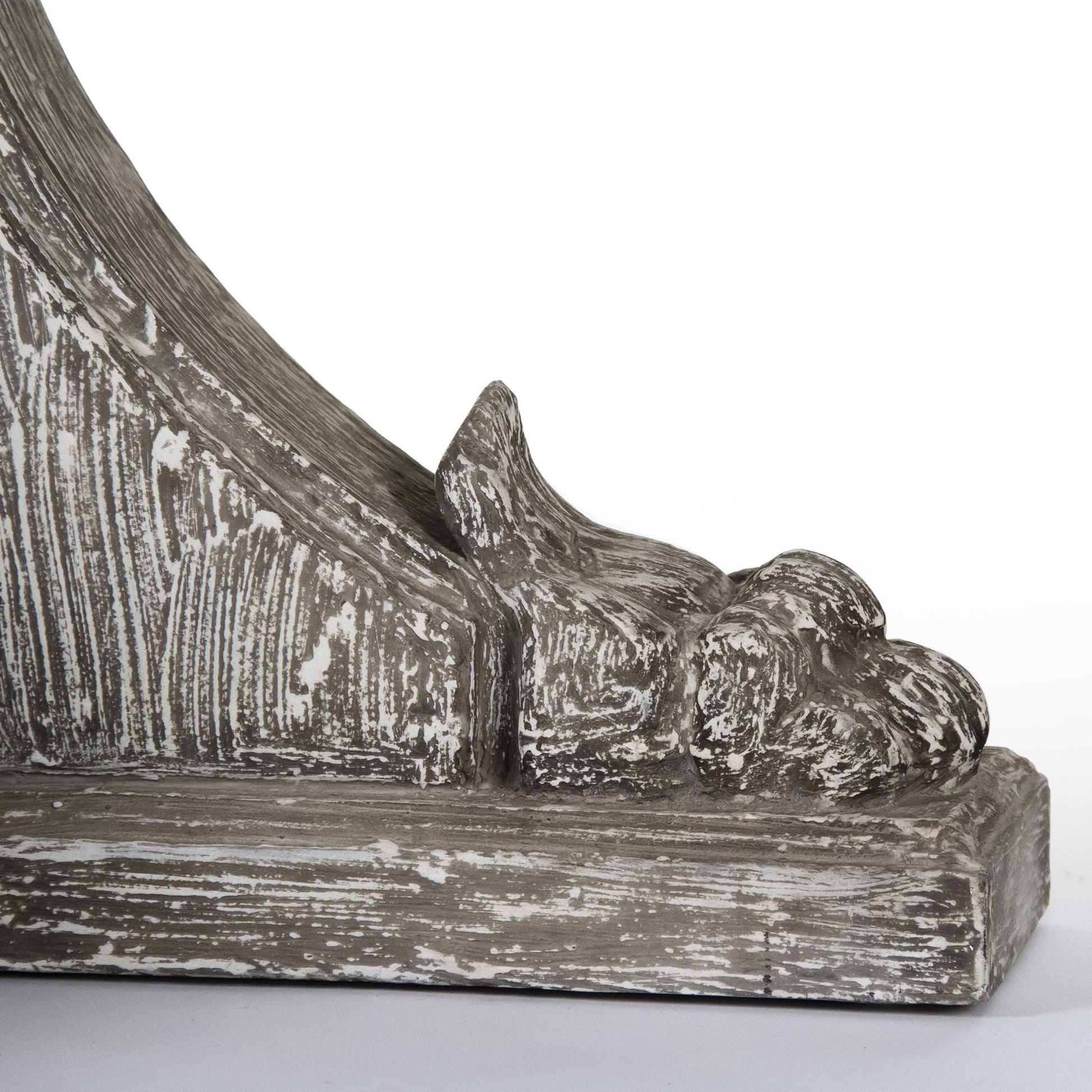 Terrell Dining Table by Zentique in weathered top, distressed gray washed based and elm, birch, pine. Made from elm, birch, pine in a transitional style.