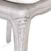 Antique White Frame, Cream Velvet