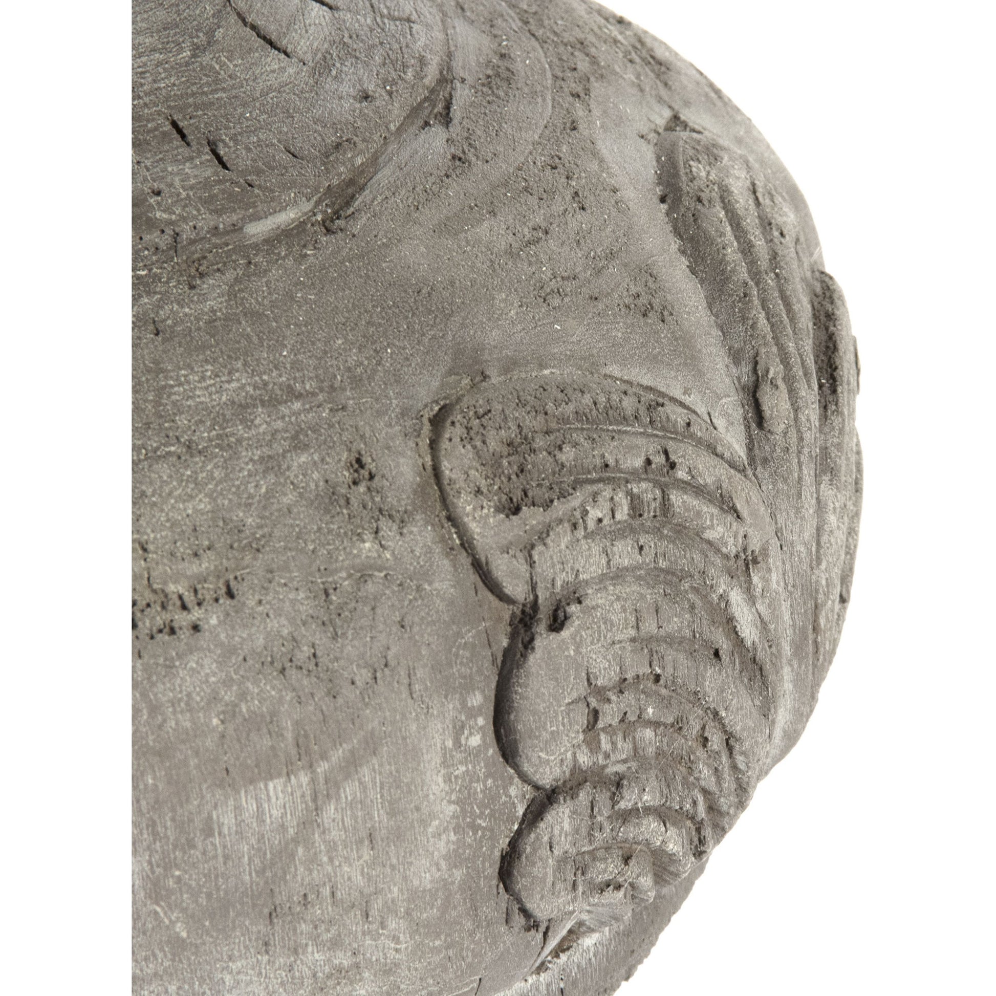 Victory Urn by Zentique in distressed gray and fiberglass. Made from fiberglass in a cottage & farmhouse style.