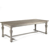 Natural Top, Distressed Gray Base