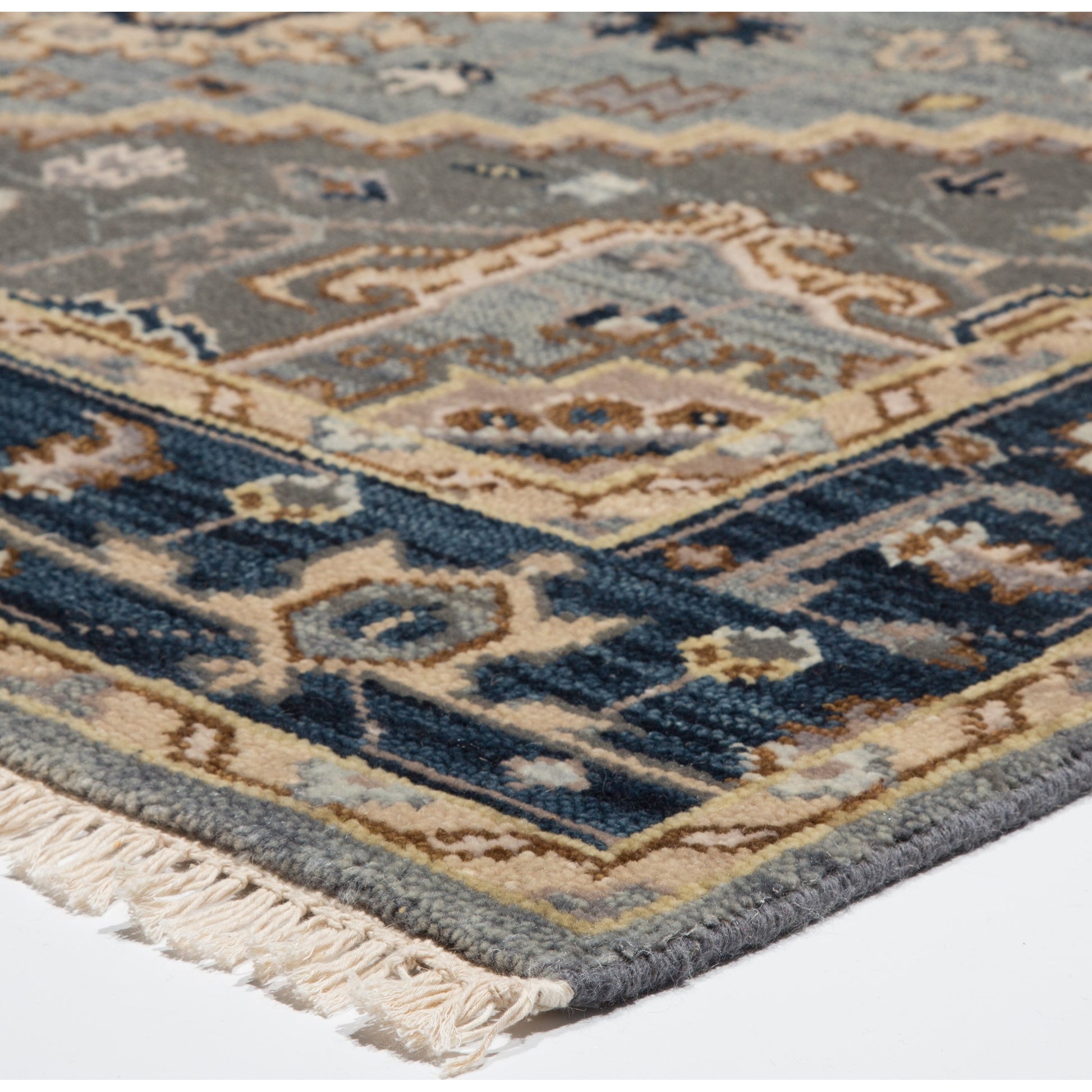 Liberty LIB04 Rug by Jaipur Living in gray, brown. Made from 100% wool in a unique style.