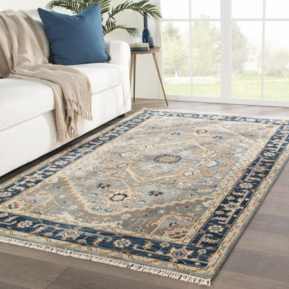 Liberty LIB04 Rug by Jaipur Living in gray, brown. Made from 100% wool in a unique style.