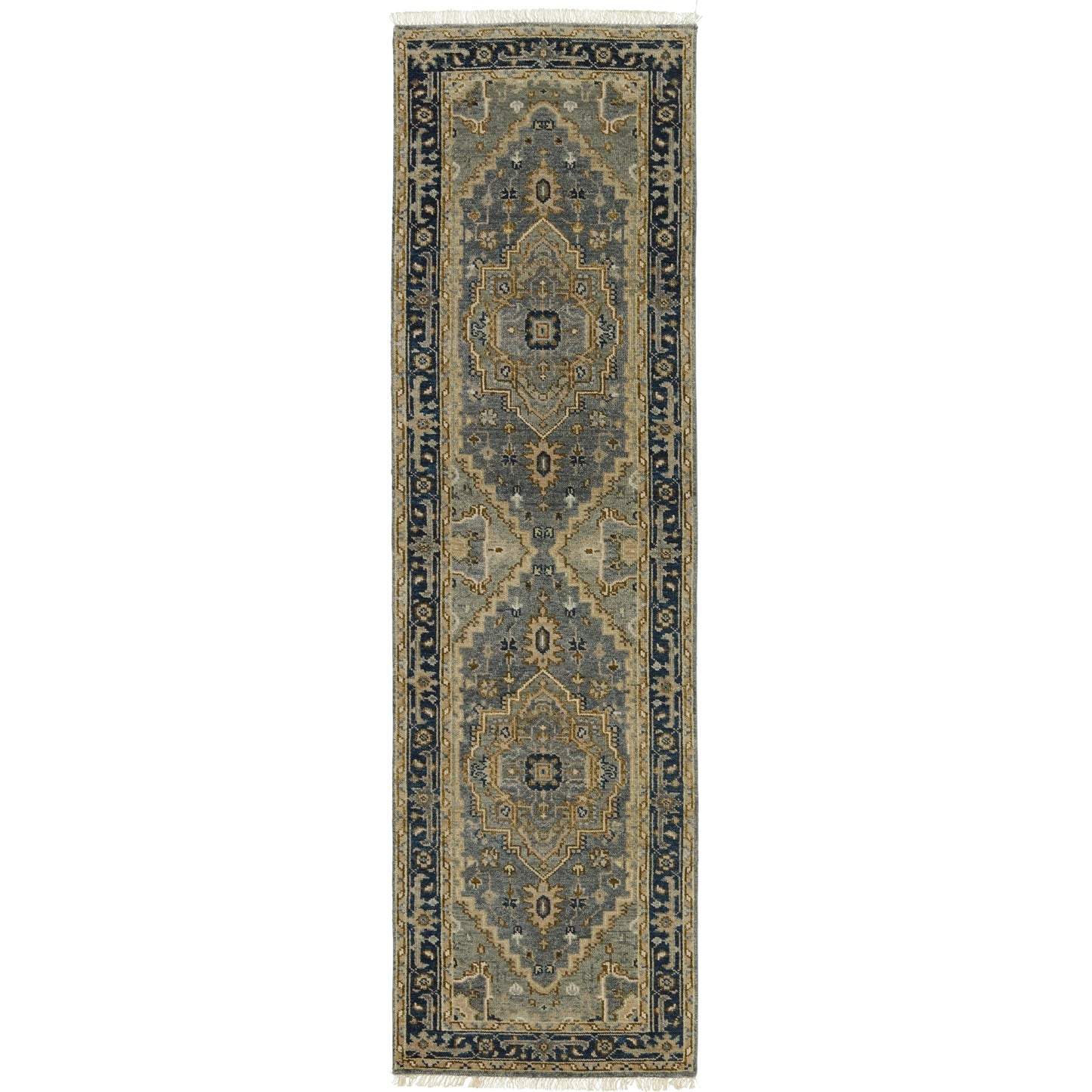 002 SI-1794838 | Primary Silo | Liberty LIB04 Rug by Jaipur Living in gray, brown. Made from 100% wool in a unique style.