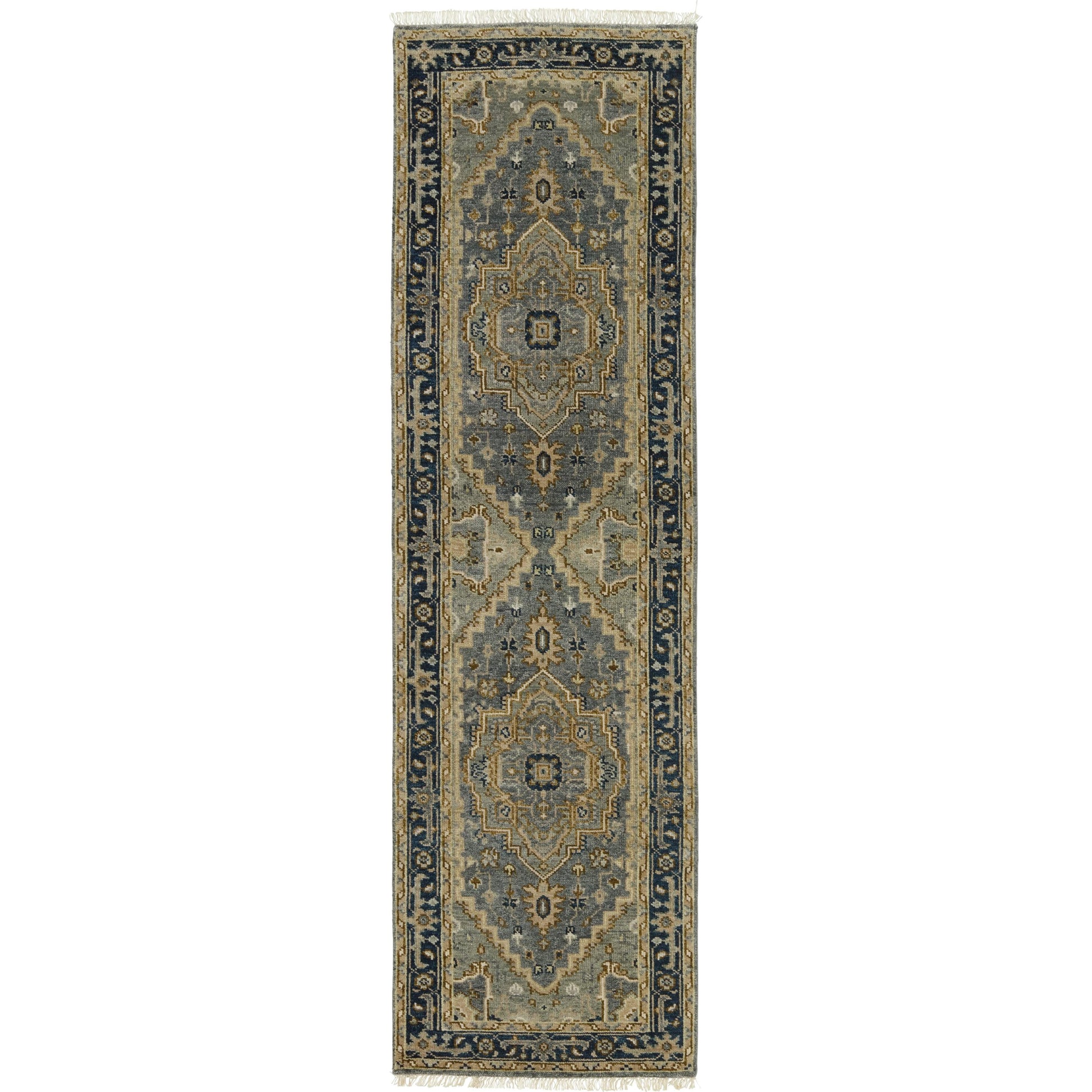 Liberty LIB04 Rug by Jaipur Living in gray, brown. Made from 100% wool in a unique style.