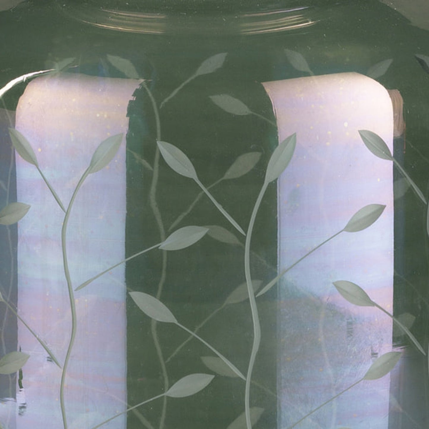 004 S-231449,S-231450,S-231451 | Closeup | Lilt Decorative Accent - 19996 by Surya in green. Made from glass in a coastal style.