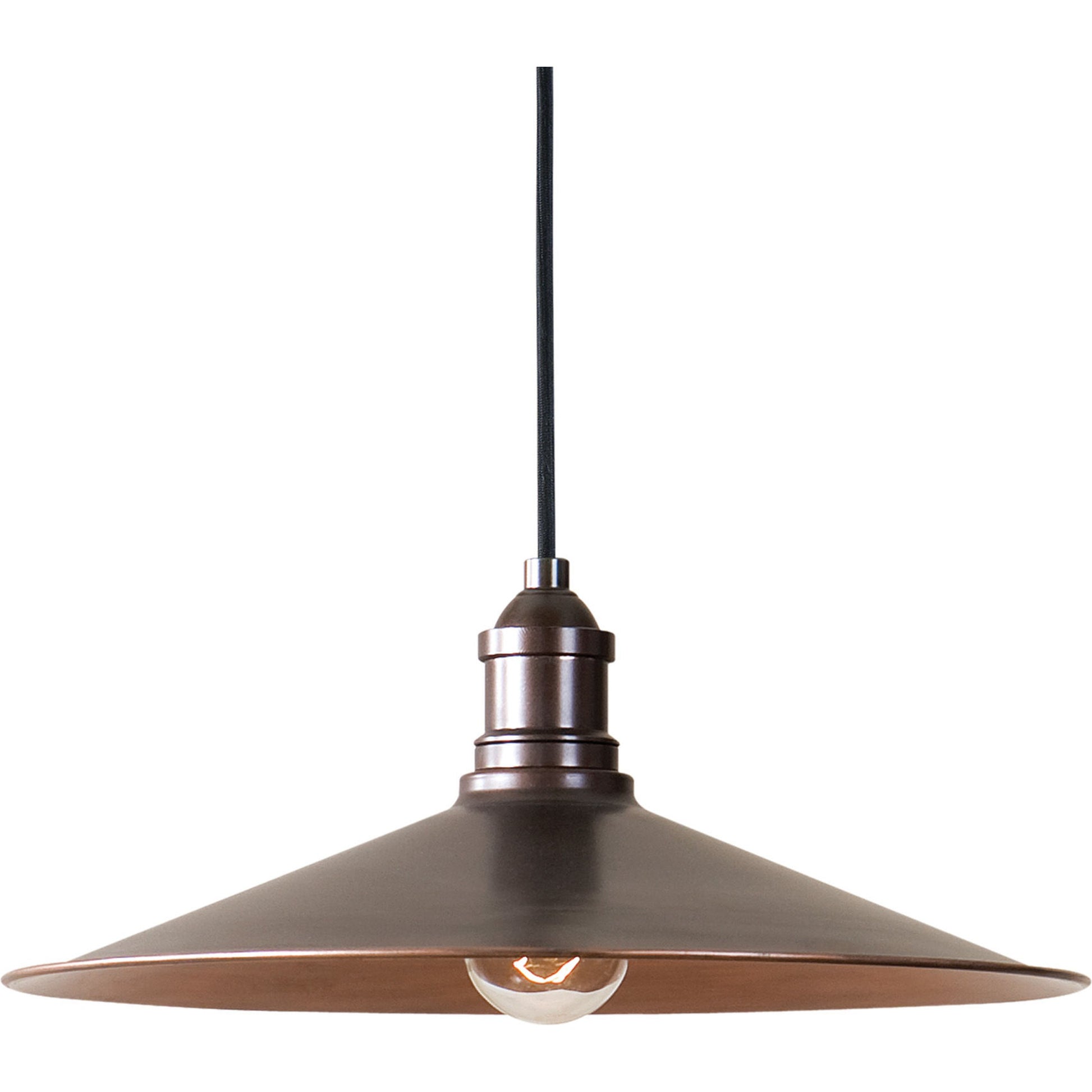 Barnstead Pendant by Uttermost in copper. Made from metal in a modern style.