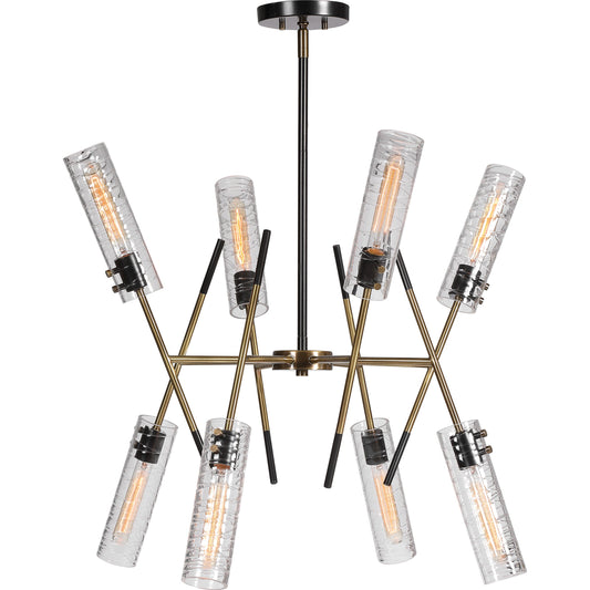 Telesto Linear Pendant by Uttermost. Made from steel, glass in a modern style.