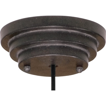 Alita Drum Pendant by Uttermost in black. Made from metal, fabric in a modern style.