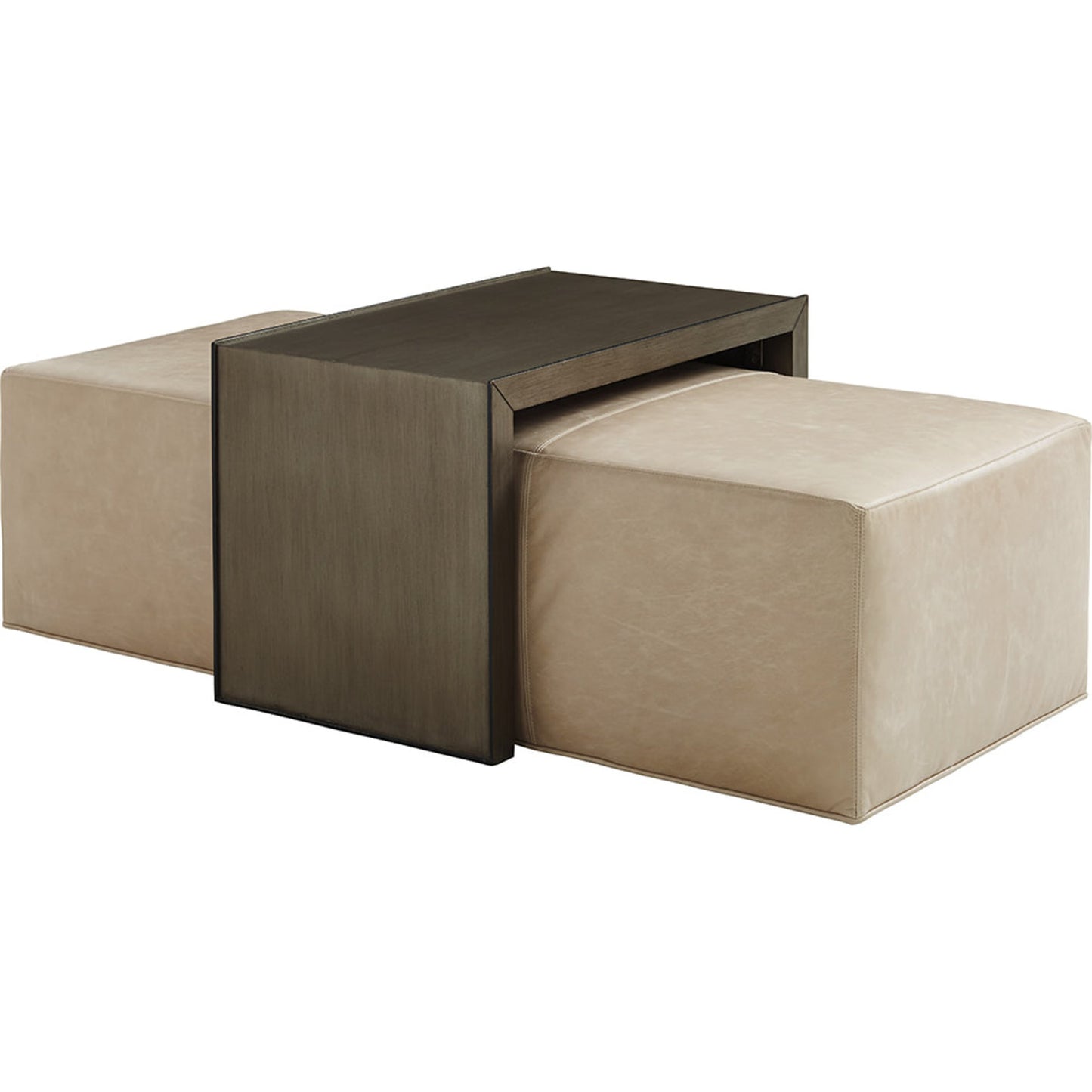 001 SR-835656 | Primary Silo | Savona Cocktail Ottoman with Slide by Lexington in taupe. Made from unique in a modern style.
