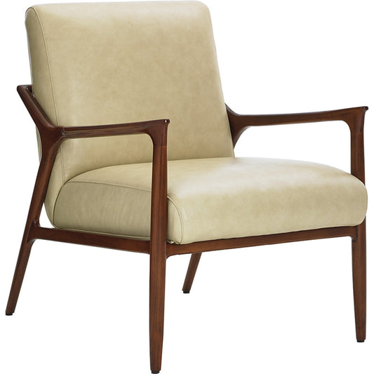 Warren Leather Chair by Lexington. Made from unique in a transitional style.