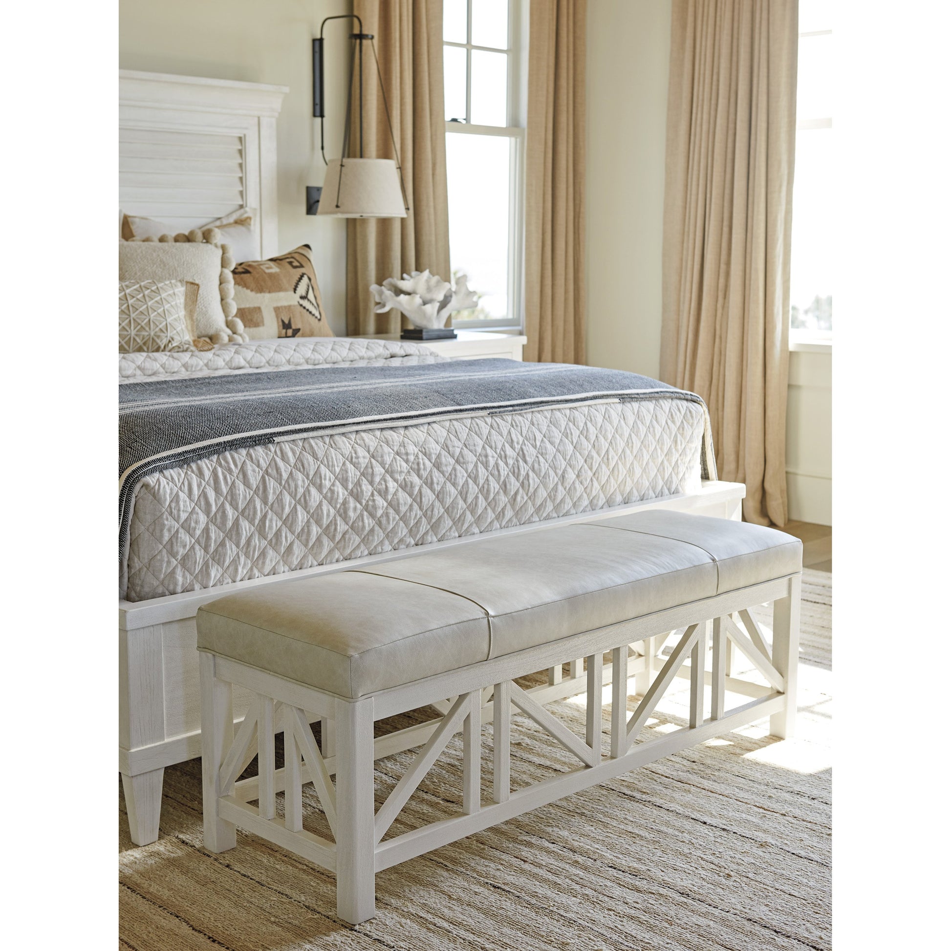 Birkdale Bench by Tommy Bahama Home. Made from unique in a cottage & farmhouse style.